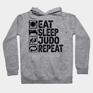 Eat Sleep Judo Repeat Hoodie